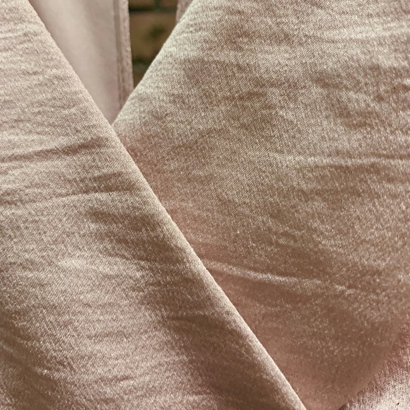 Light Pink Chiffon Dress - Picture 5 of 5